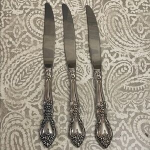 Vintage OCO stainless by Oneida USA 3‎ Knives